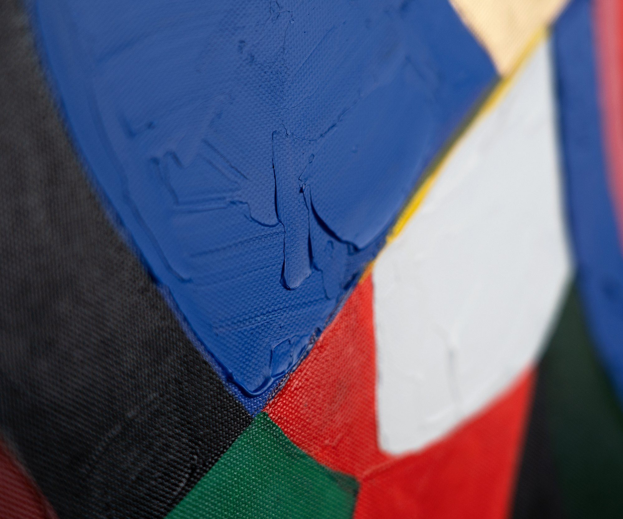 YS-Art Gemälde Tänze der Farben und Formen, Abstraktion