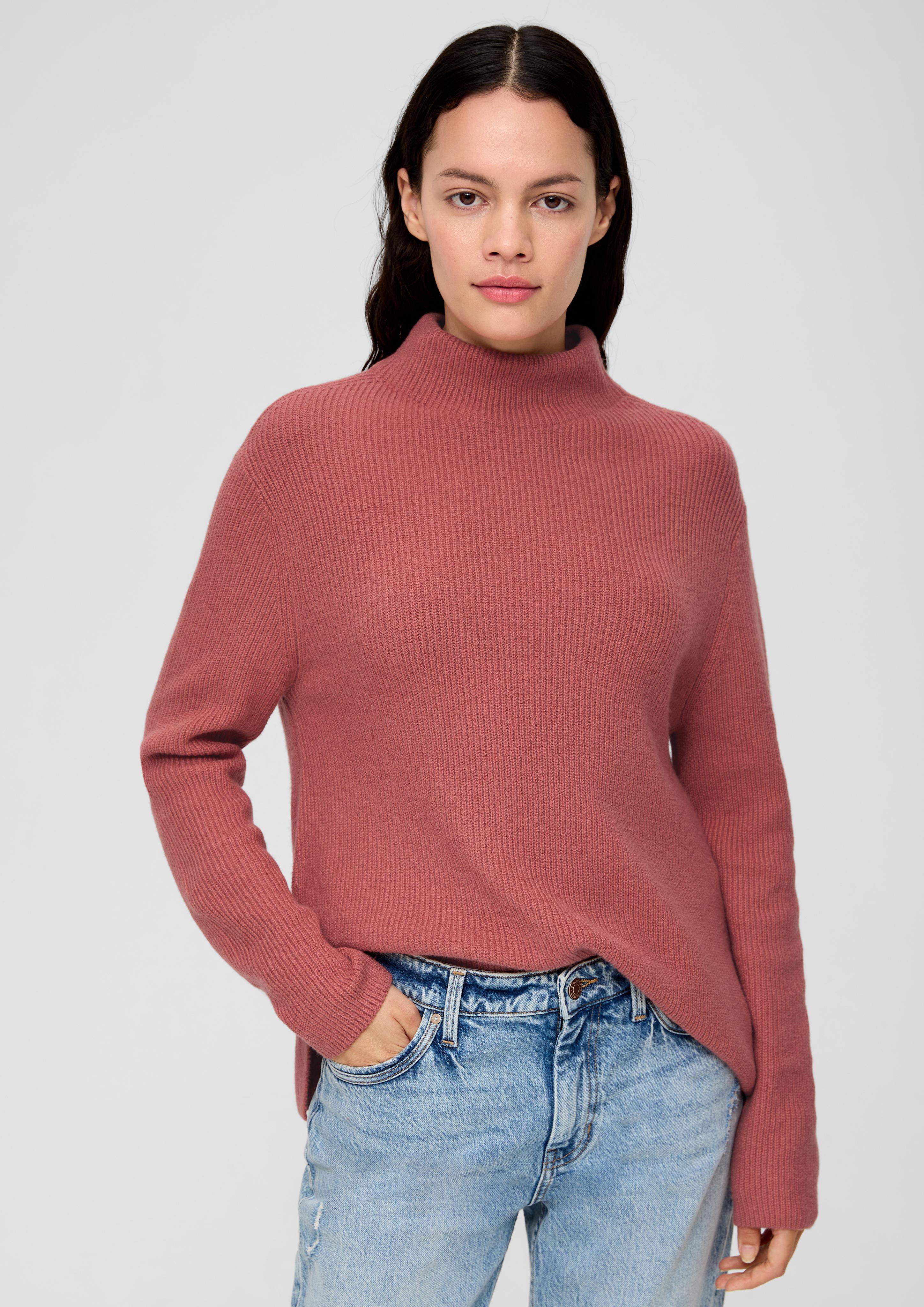 Strickpullover mit Stehkragen  2137202-2074