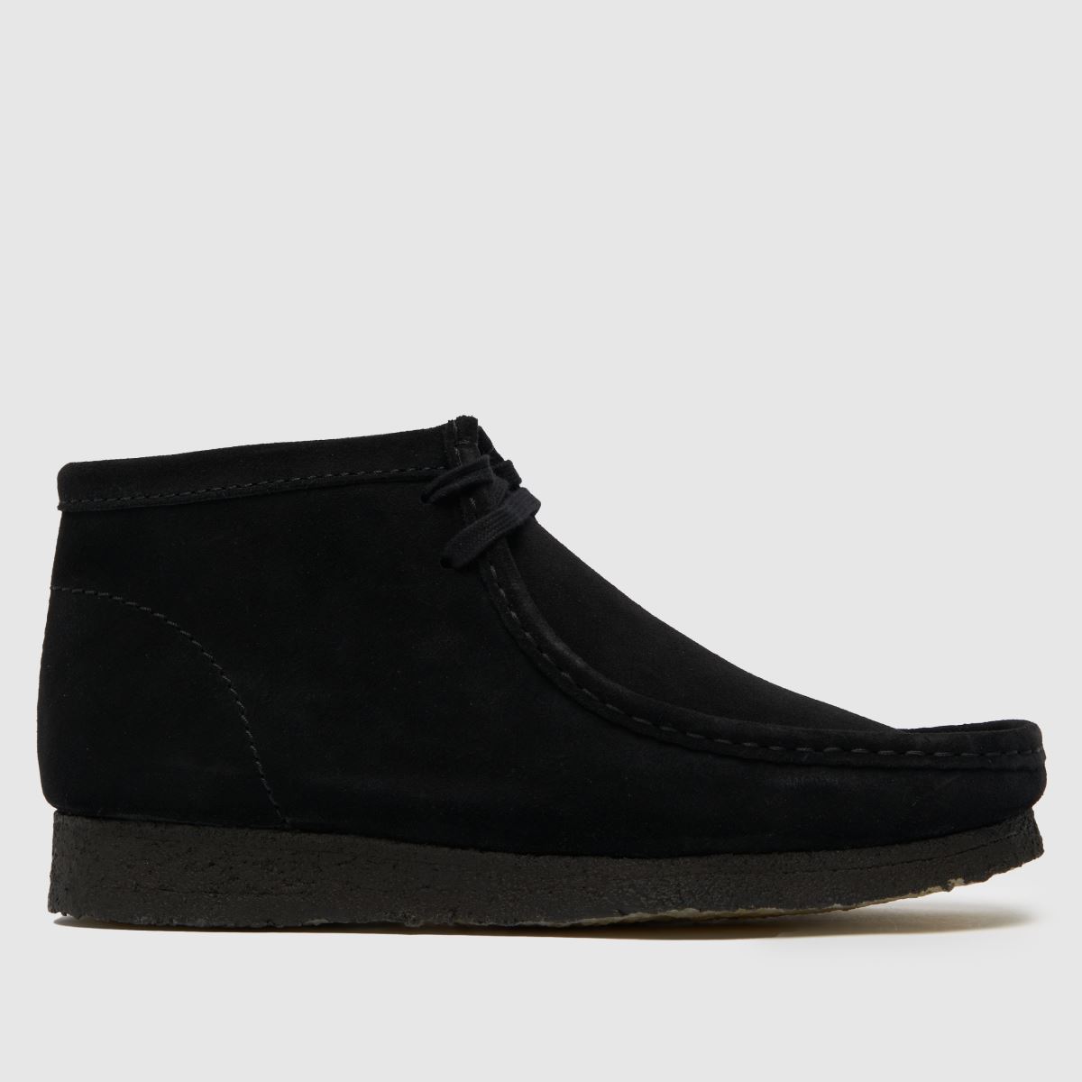 Clarks Originals – Svarta, originala Wallabee-stövlar