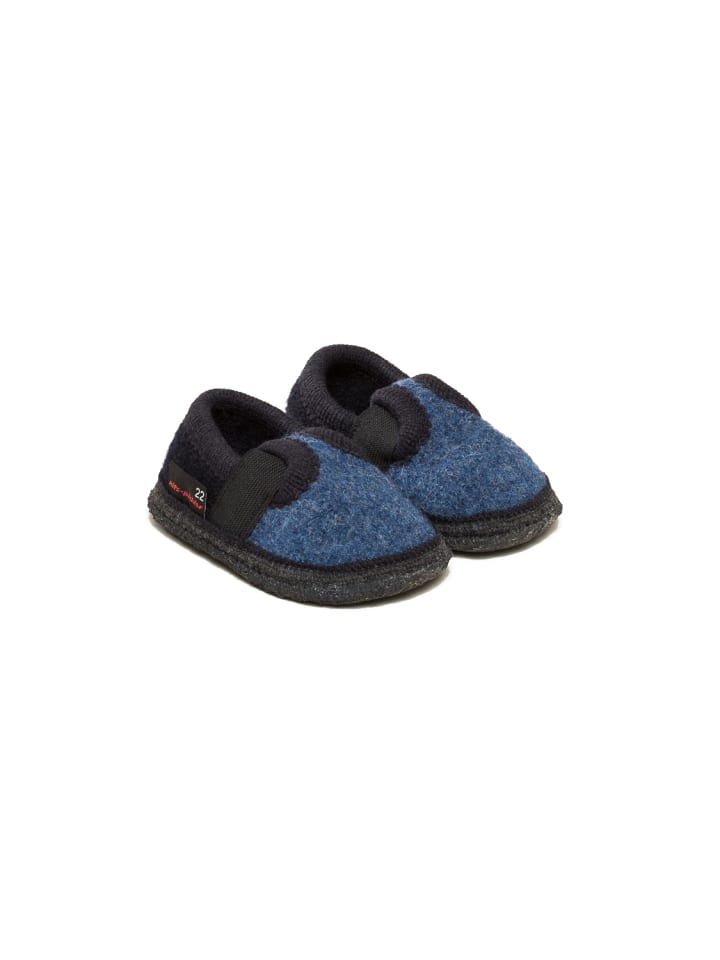 kitz-pichler Hausschuh Bobby UNI in jeansblau/nachtblau günstig kaufen 26