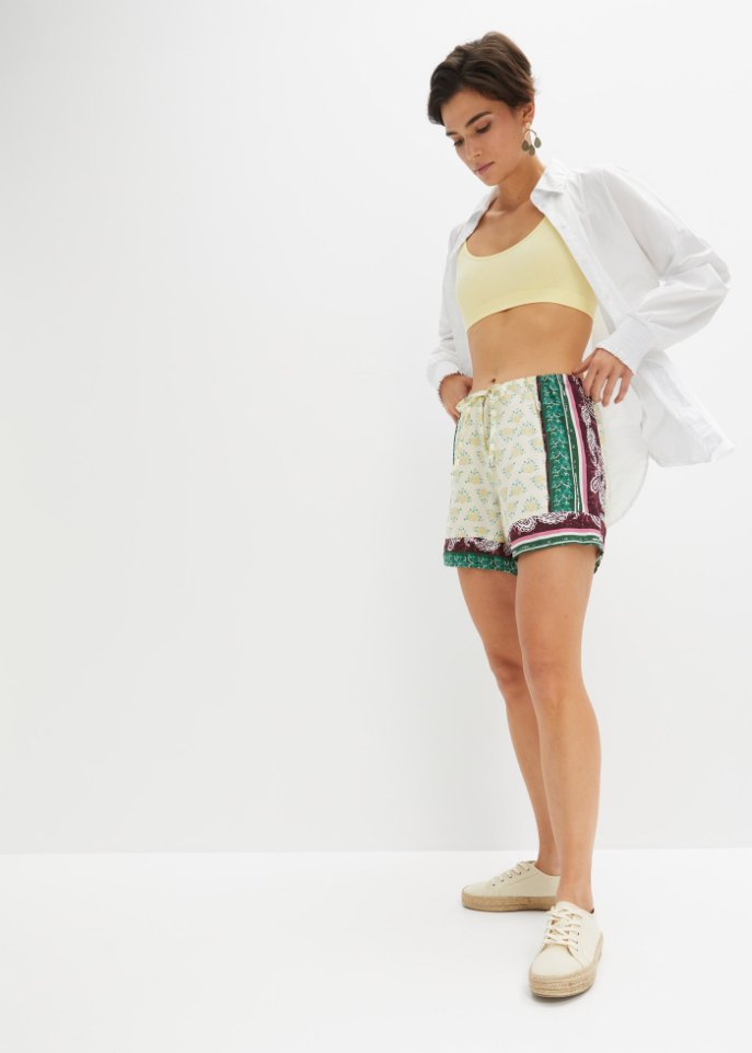 Shorts aus nachhaltiger Viskose