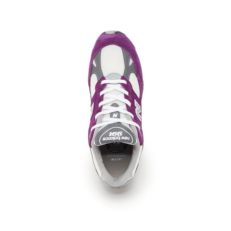 New Balance Wmns W991PUK grape juice alloy/black