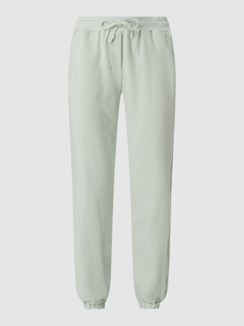 Lounge-Hose mit Stretch-Anteil in mint