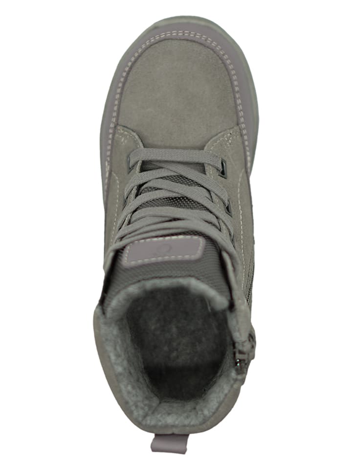lamino Leder-Boots in Grau günstig kaufen