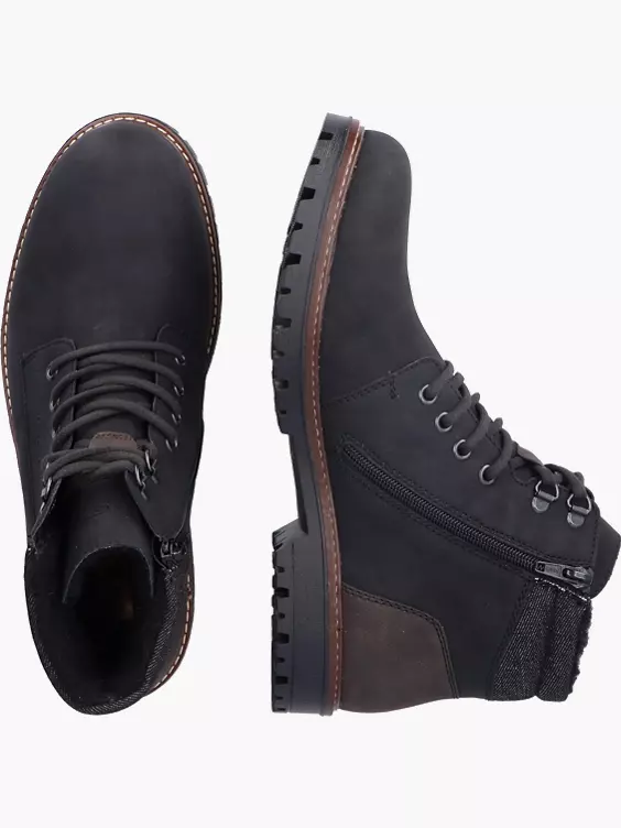 Rieker Herren Schnürstiefel