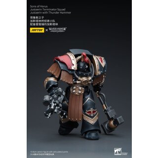 Warhammer: The Horus Heresy Actionfigur: Sons of Horus Justaerin Terminator Squad - Justaerin with Thunder Hammer