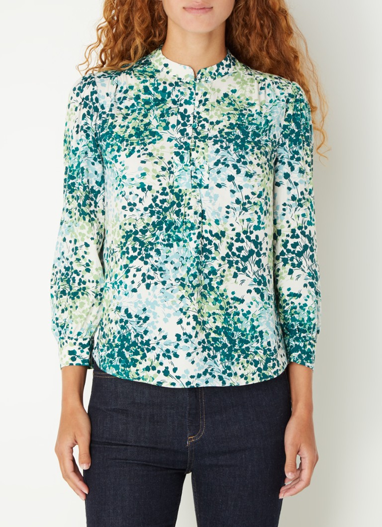 Hobbs Beatrix tunic with leaf print
