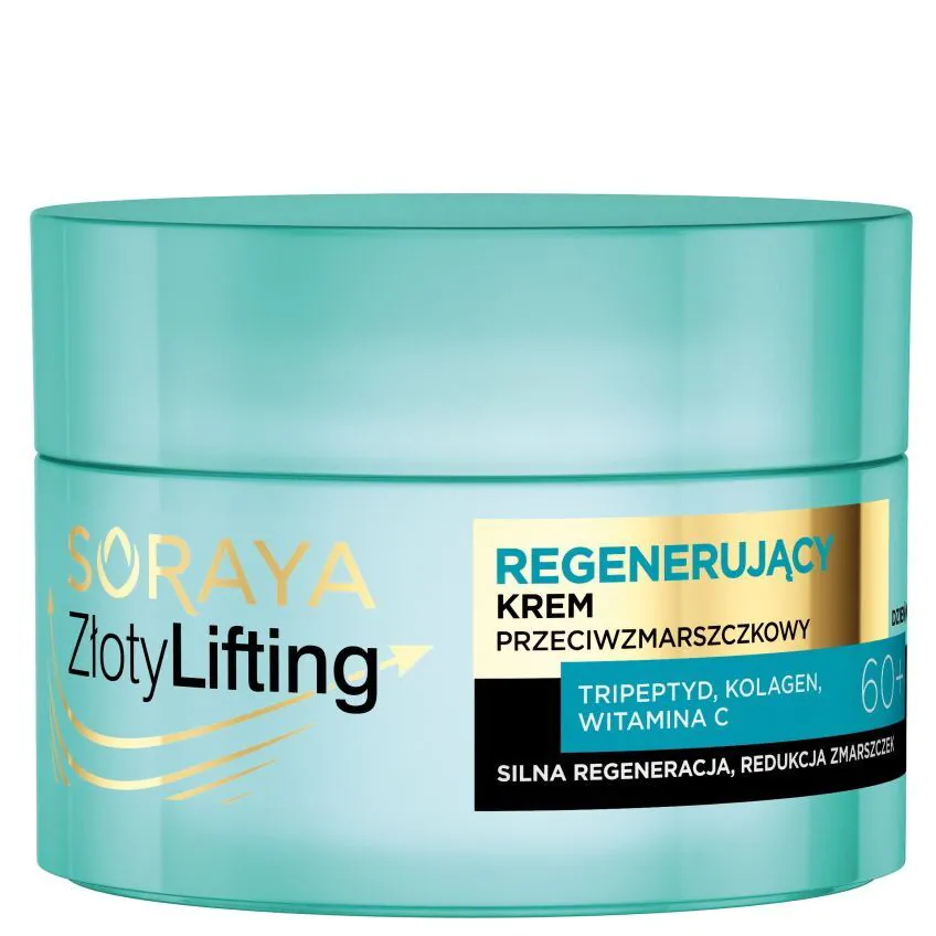 „Soraya Golden Lifting“ regeneruojamasis kremas nuo raukšlių 60+ 50 ml