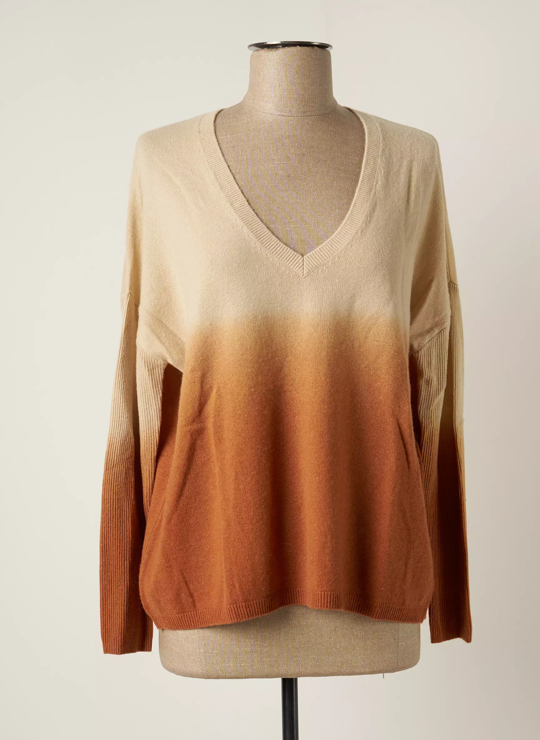 Les Tricots De Lea Pulls Femme couleur beige