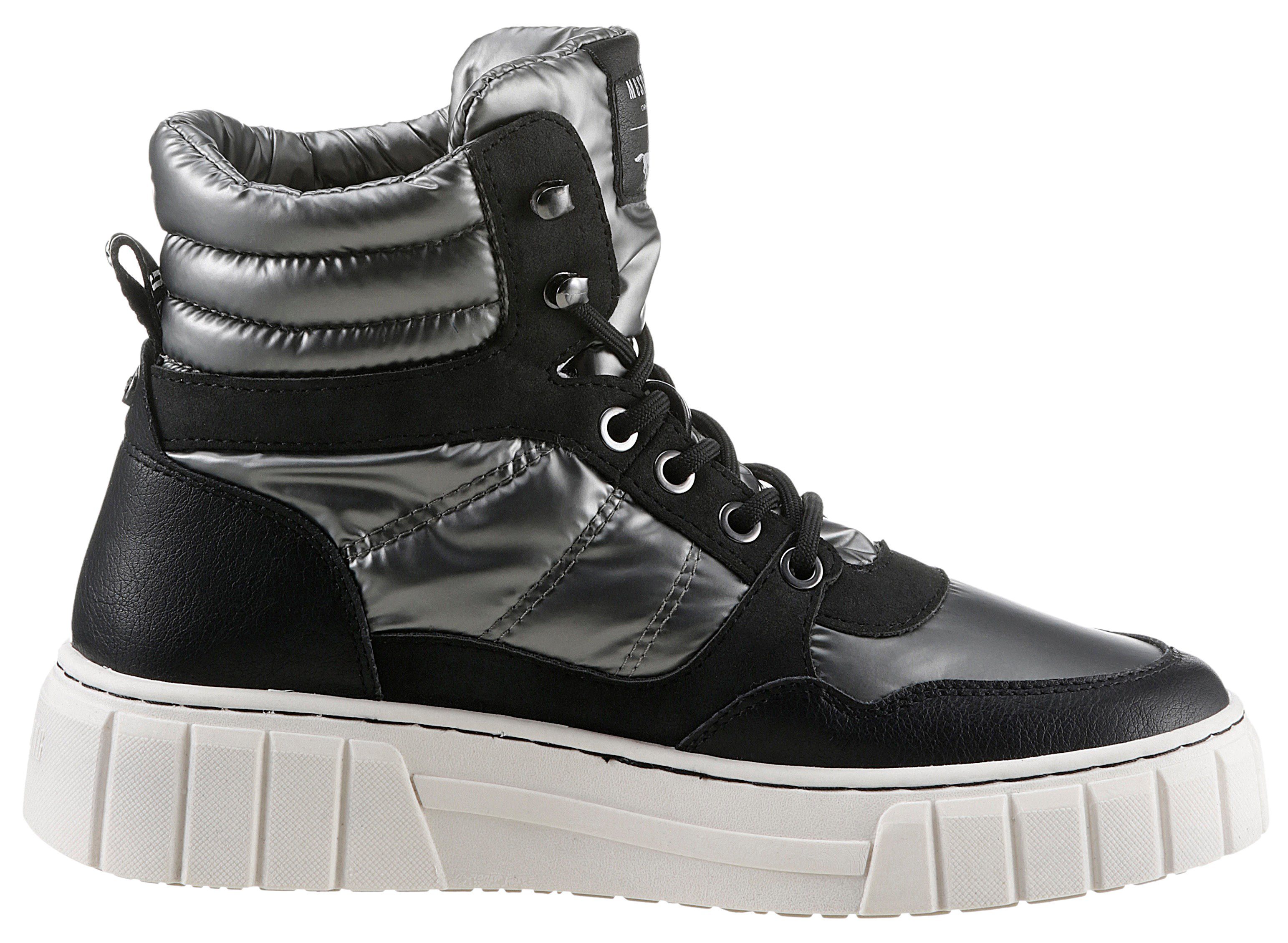 Mustang Shoes Winterboots mit gepolstertem Schaftrand