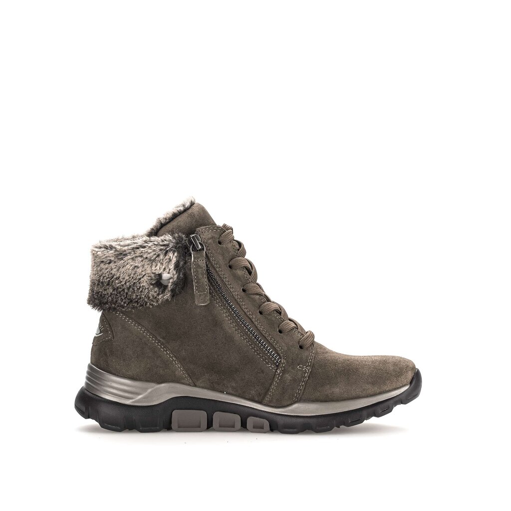 rollingsoft Schnürstiefelette grau