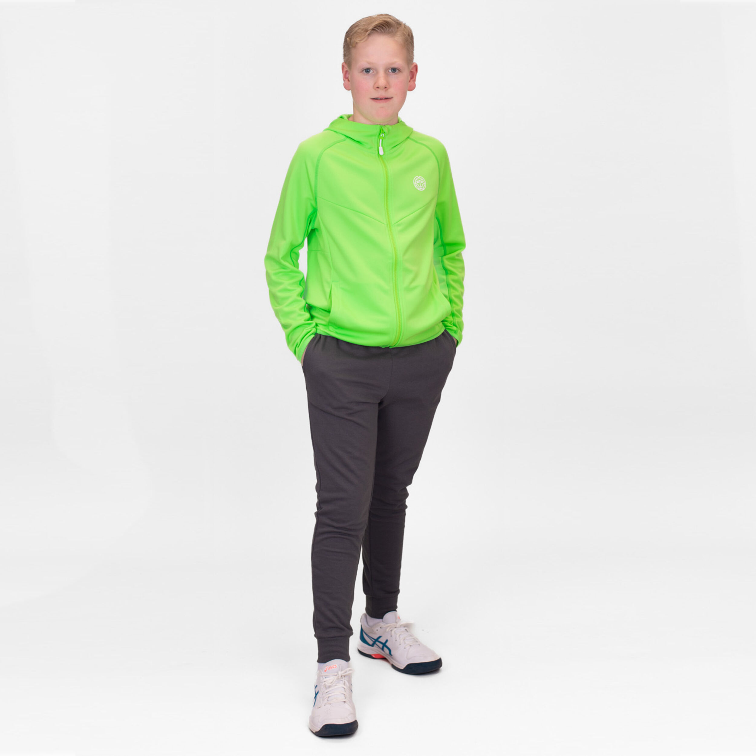 Chill Wide Leg Trainingshose Jungen - Dunkelgrau