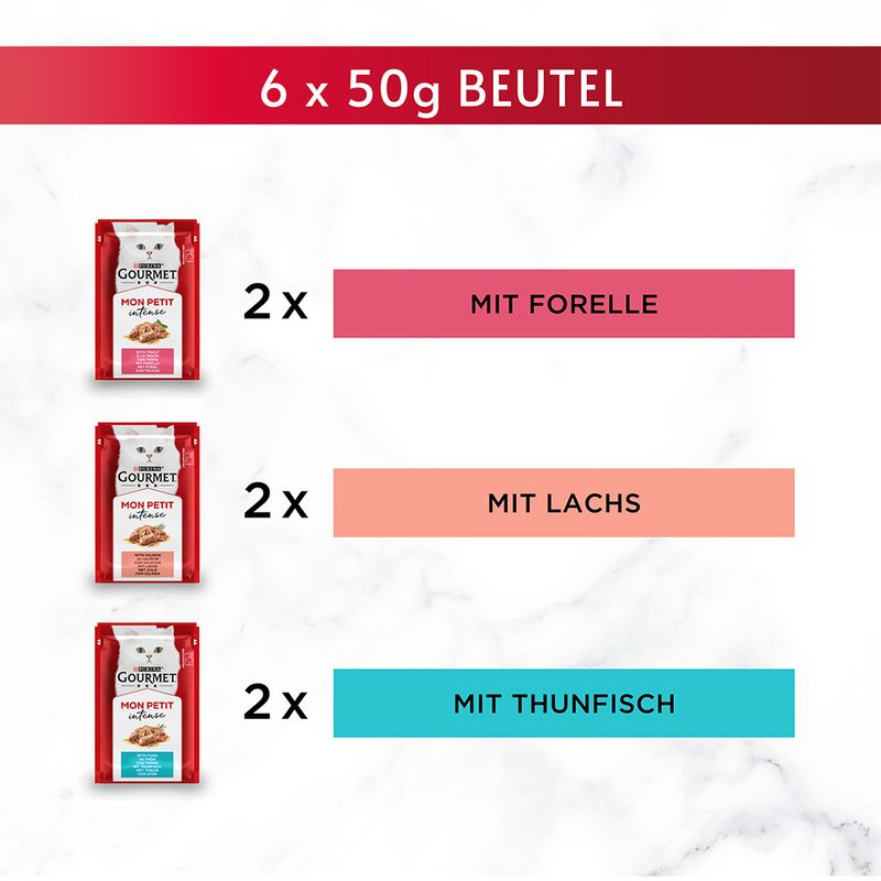 Mixpaket Gourmet Mon Petit 6 x 50 g zu TOP-Preisen