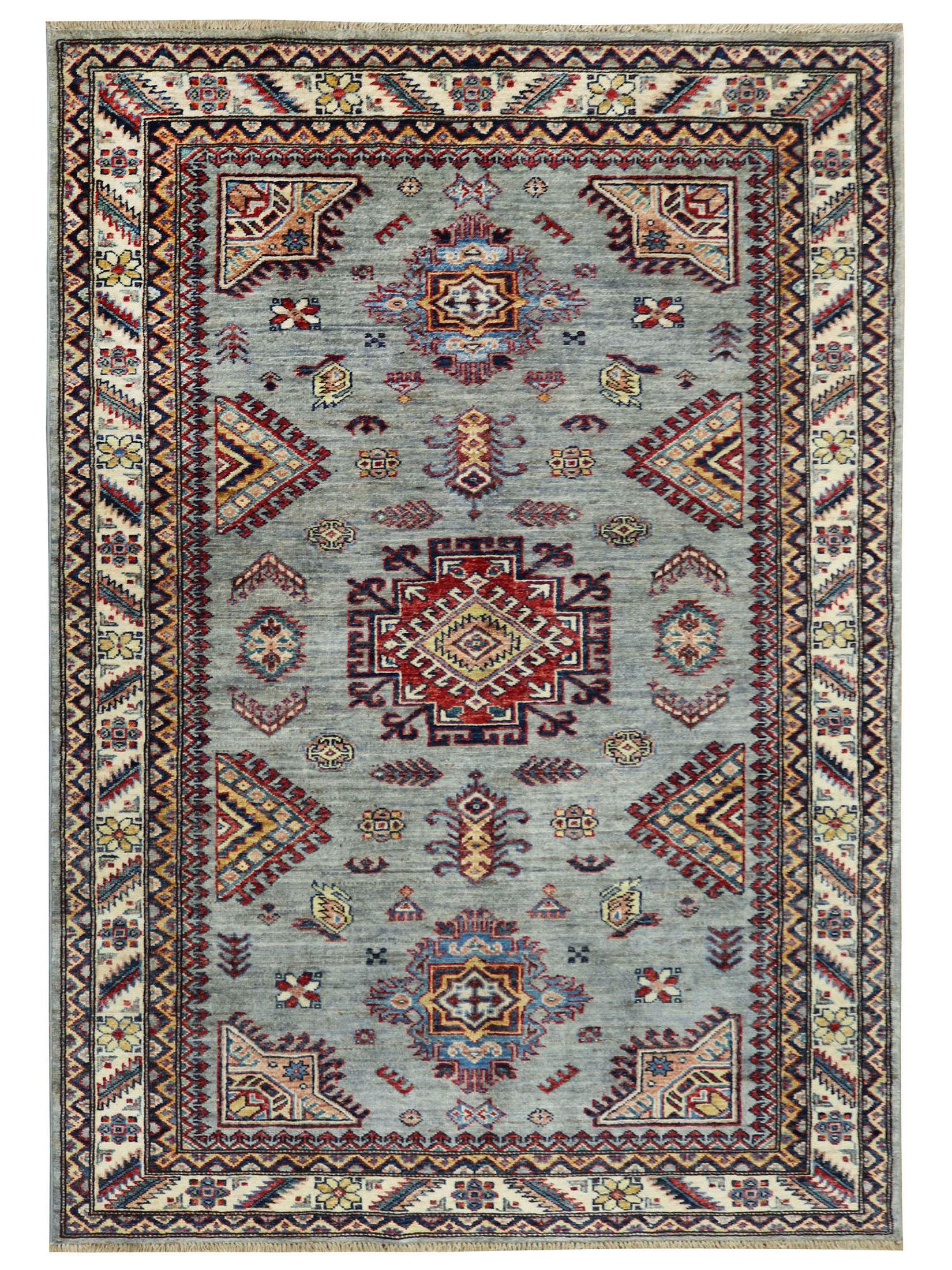 Kazak Ghazni ca. 128 x 180 cm, Unikat / Einzelstück