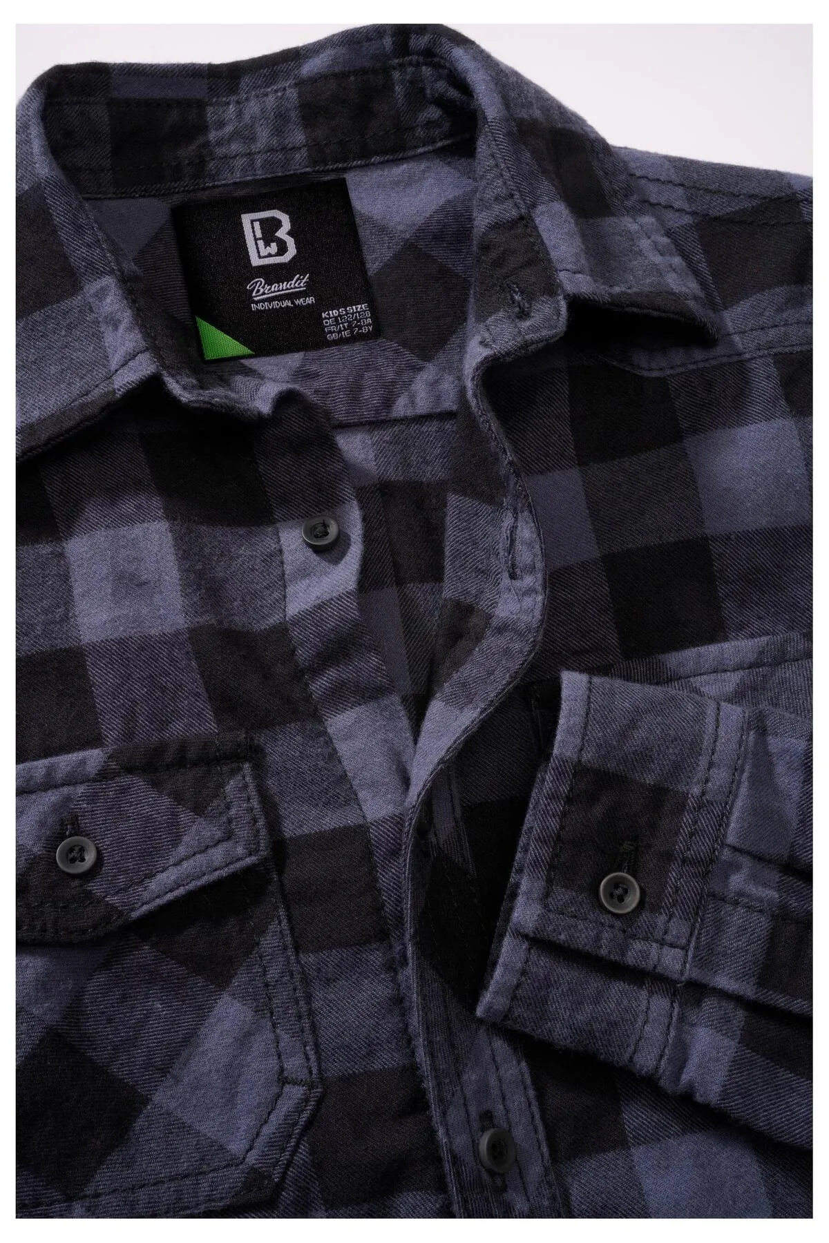 Brandit  Hemd - Schwarz - Regular Fit