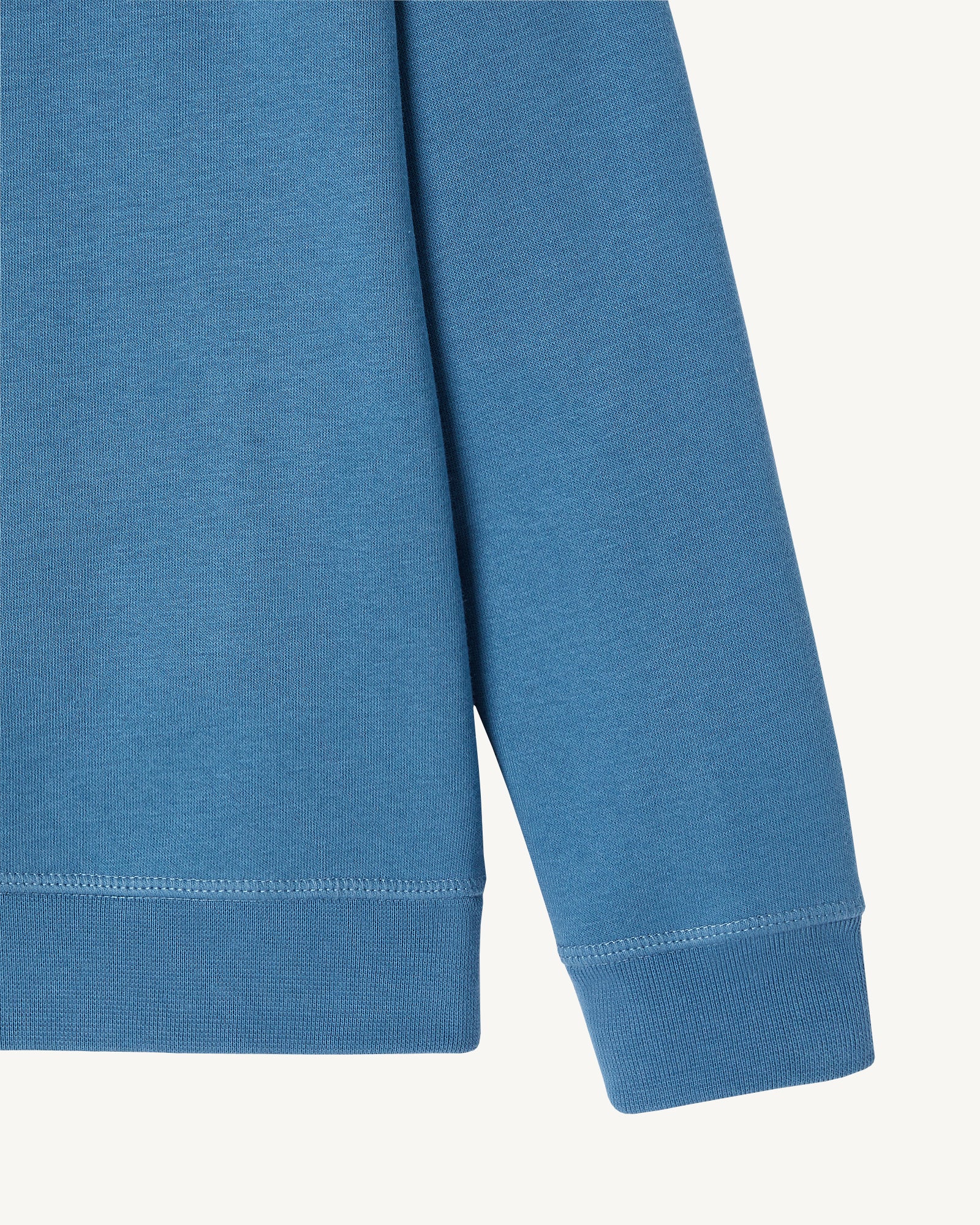 Sweat enfant en coton biologique Bleu jeans Barcelos