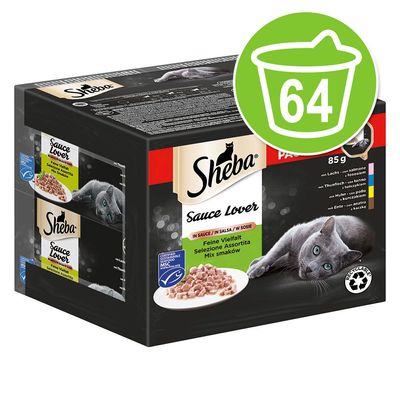 Multipack Sheba Varietäten Schälchen 64 x 85 g
