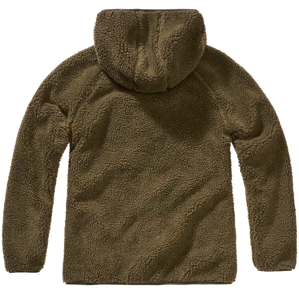 Ladies Teddyfleece Jacke oliv