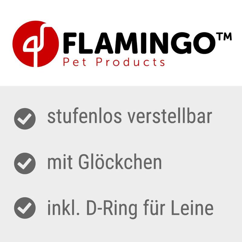Flamingo Katzenhalsband Ziggi Blume zu TOP-Preisen