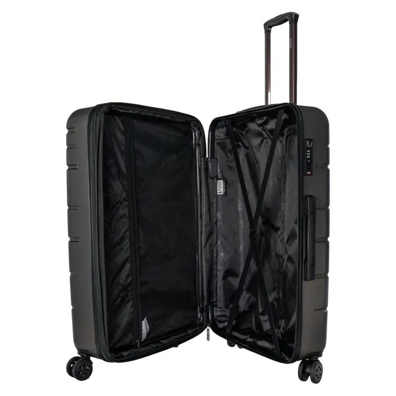 PSNGR Stripes Trolley L (76 cm)Erweiterbar  - DK Grey