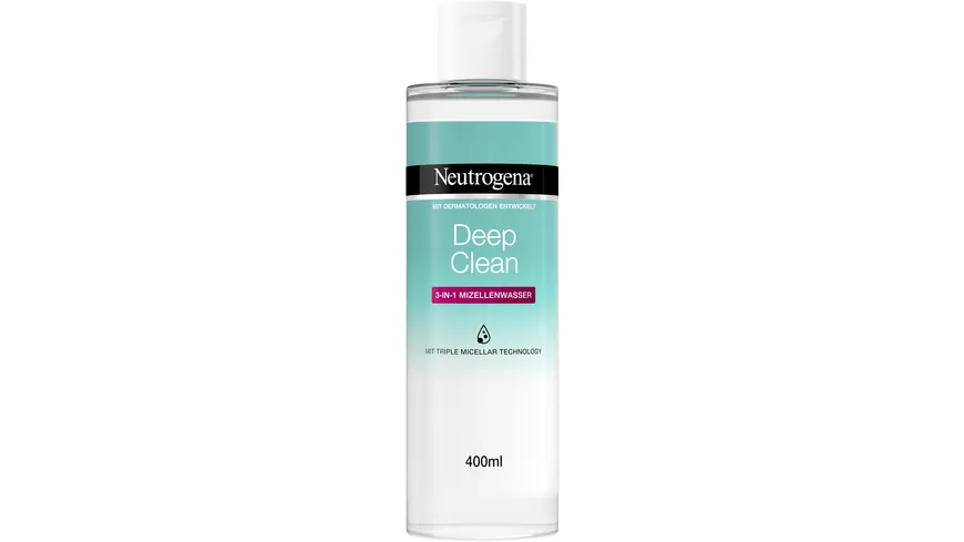 Neutrogena Deep Clean 3in1 Mizellenwasser 400 ml