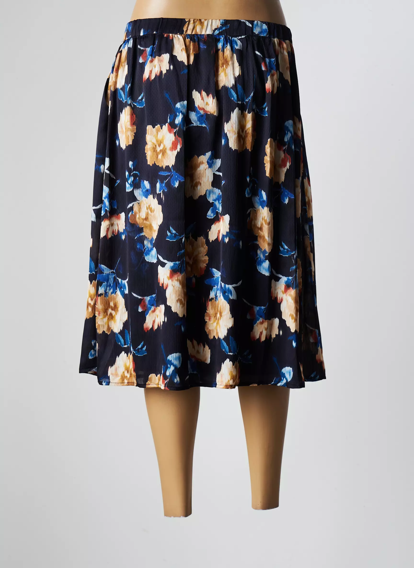 La Petite Etoile Jupes Mi Longues Femme couleur bleu