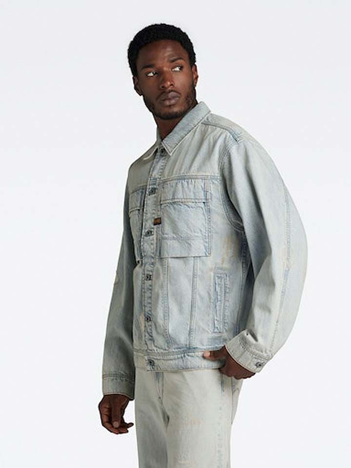 G-Star Jeansjacke in Hellblau günstig kaufen
