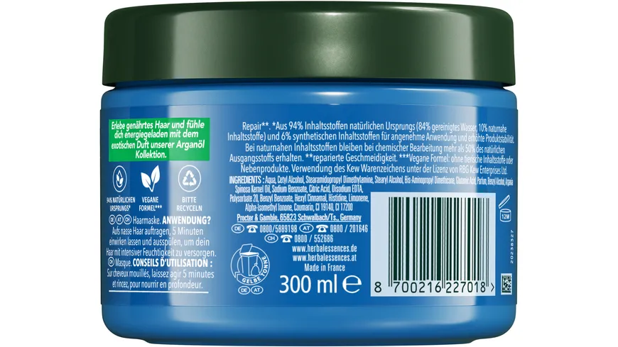 Herbal Essences Repair Arganöl Haarmaske 300 ml