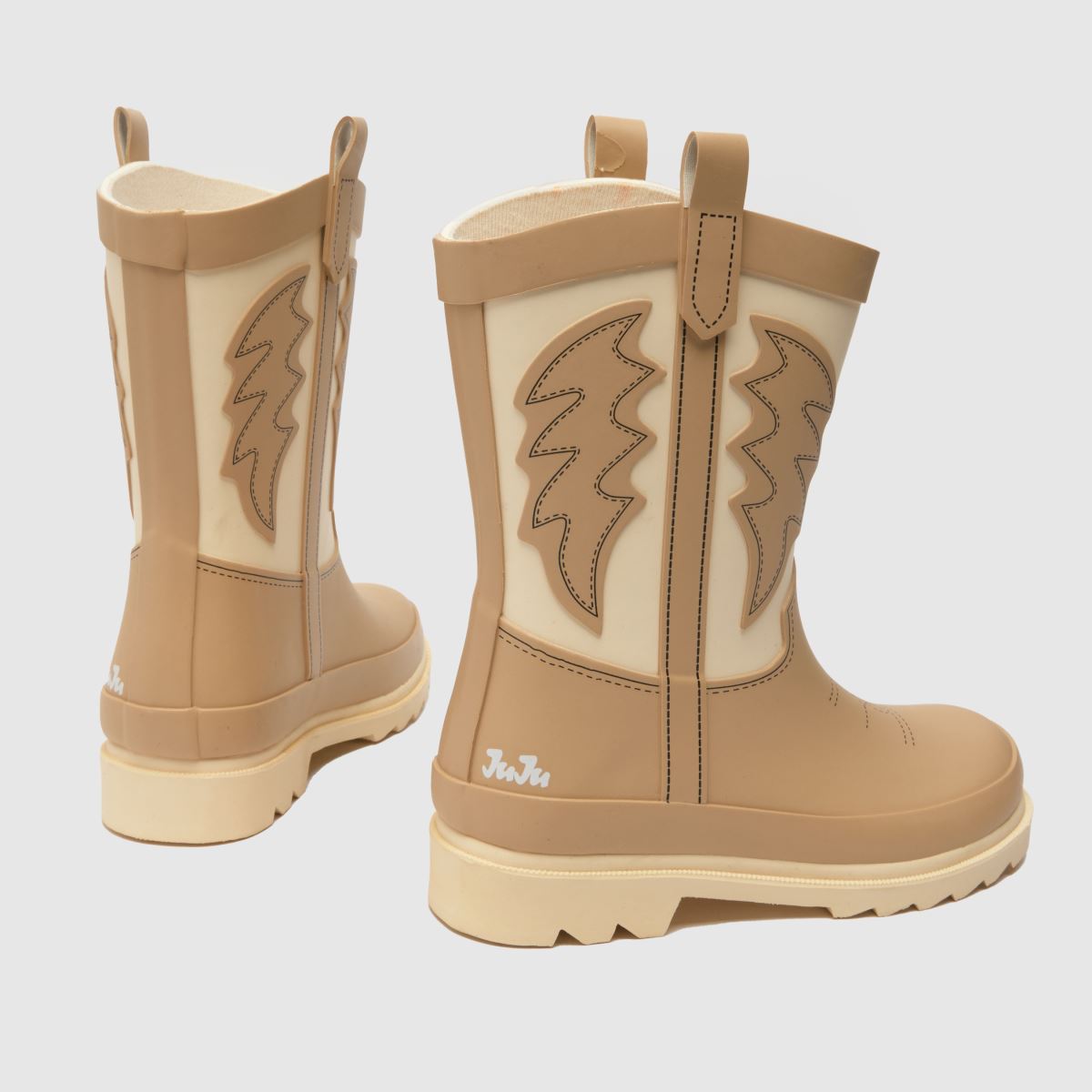 JUJU JELLIES beige gummistövlar för flickor och juniorer