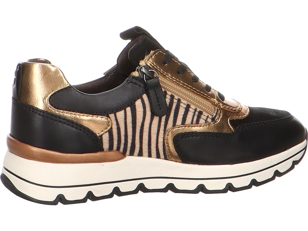 TAMARIS Freizeit Schnürer schwarz Comfort