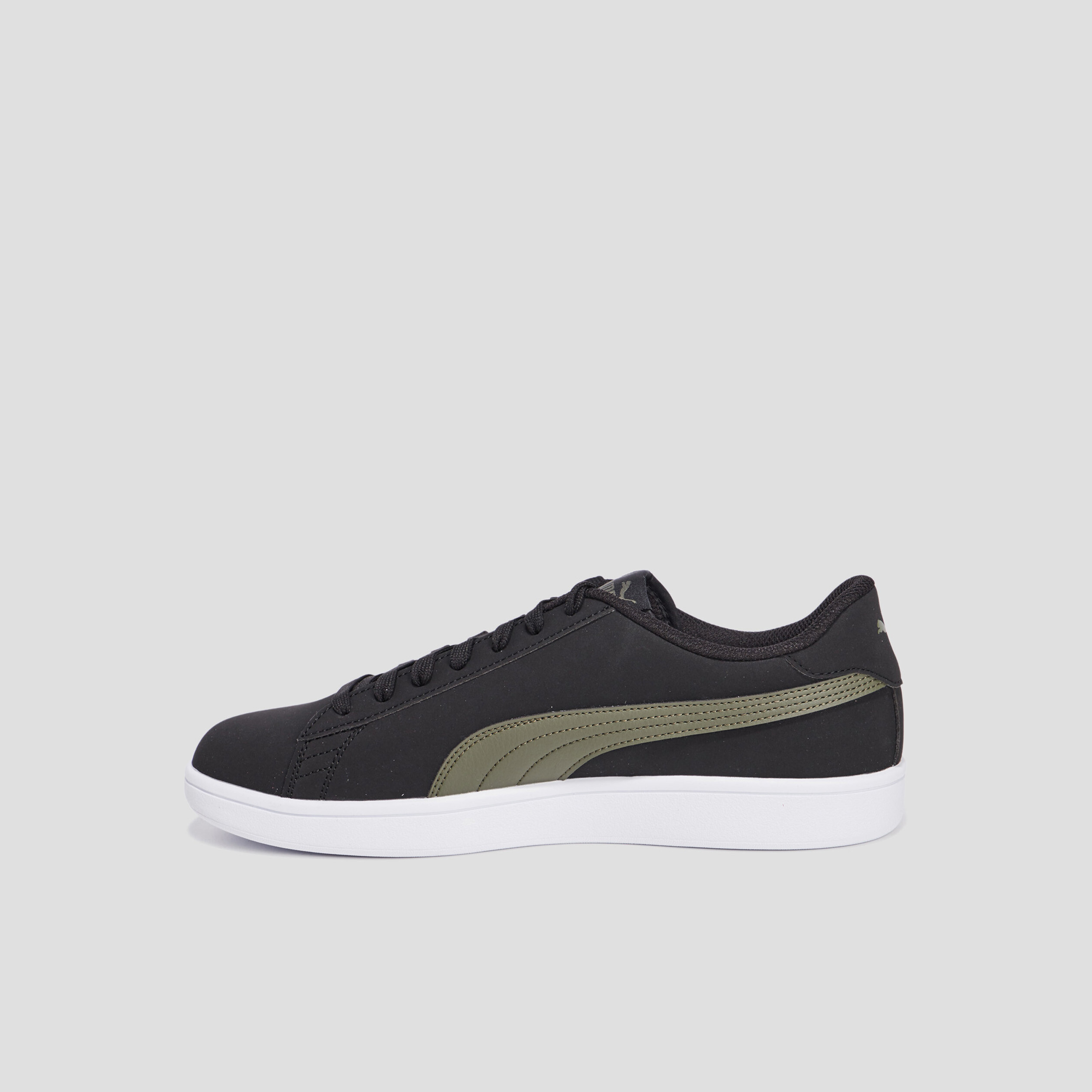 Tennis à lacets Puma Smash noir homme | La Halle