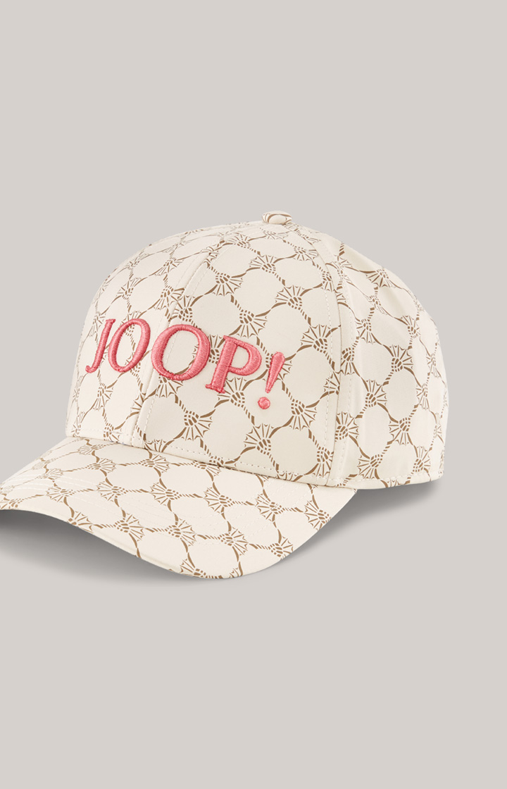 Cap in Beige gemustert