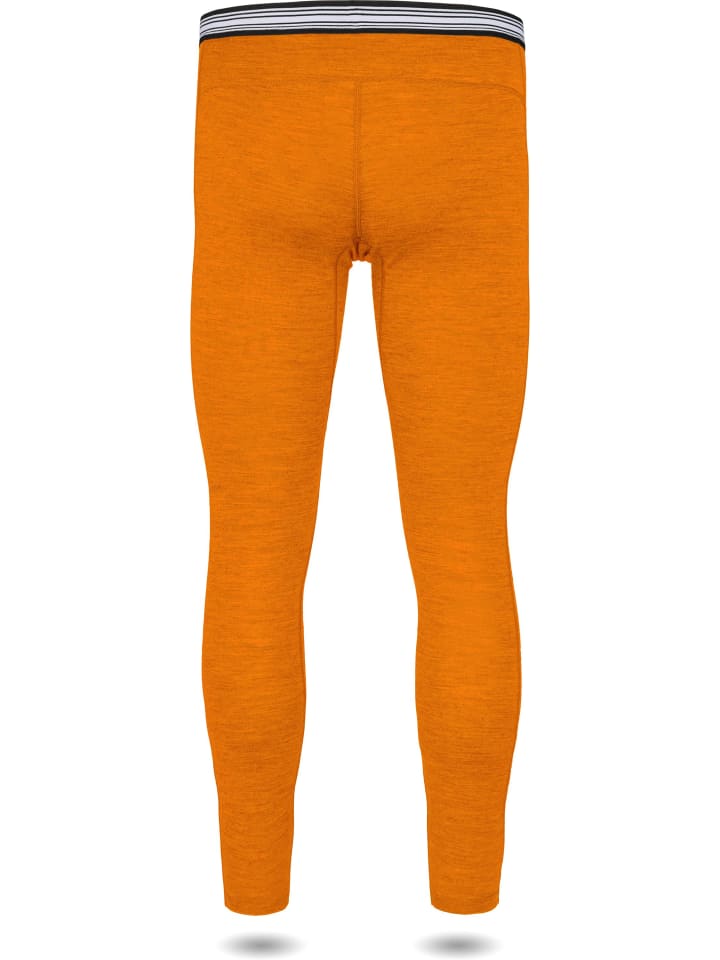 Normani Outdoor Sports Herren Merino Unterhose Sydney in Orange günstig kaufen