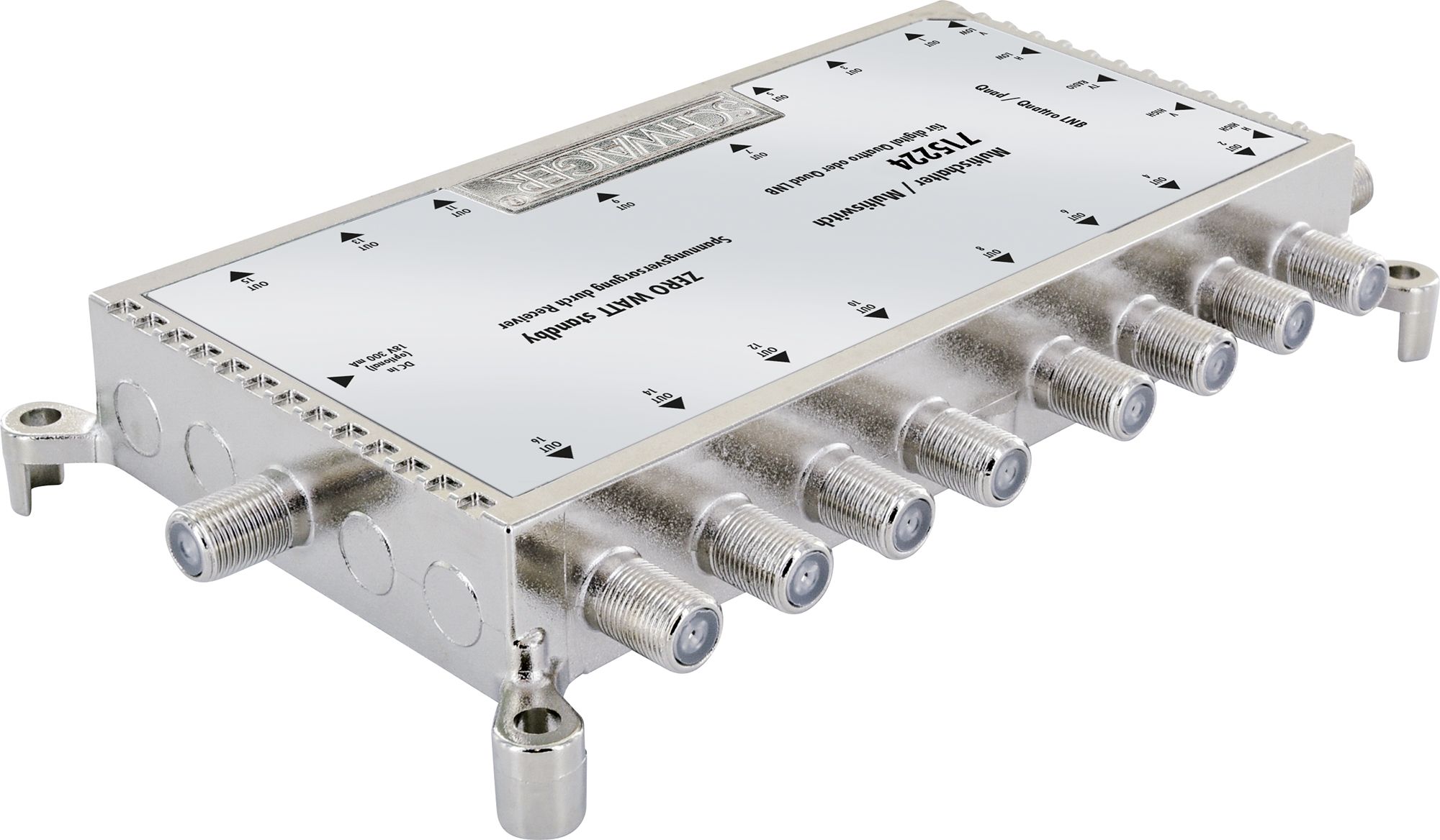 Schwaiger 715224 16 Eingänge steckernetzgerät Sat-Multischalter