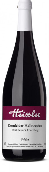 2022 Dornfelder halbtrocken 1,0 L - Weingut Heissler