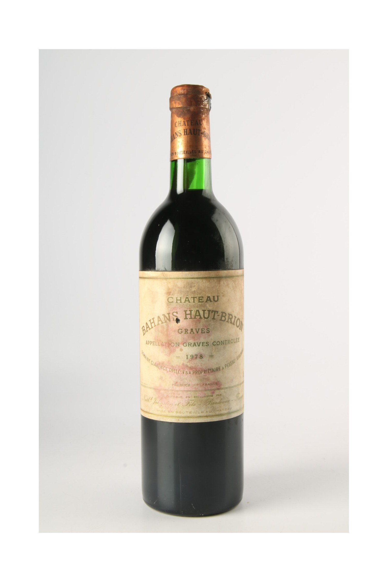 Château Bahans Haut Brion 1978, Pessac Leognan