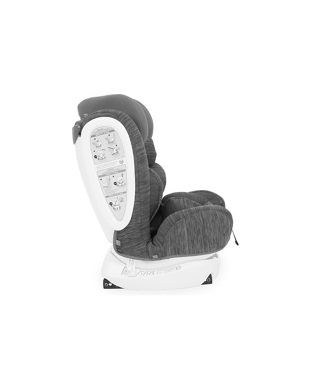 Kindersitz 4 Fix Double Gruppe 0+/1/2/3 (0-36kg) Isofix Kindersitze