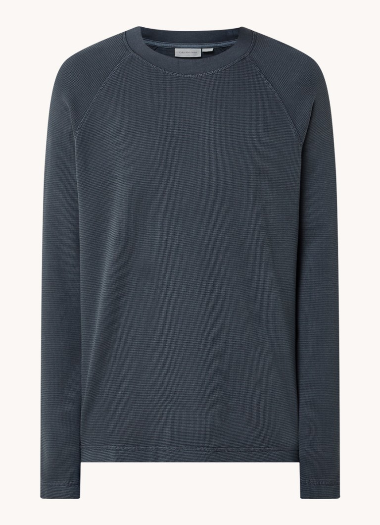 Calvin Klein με ανάγλυφη υφή και μακρύ μανίκι
