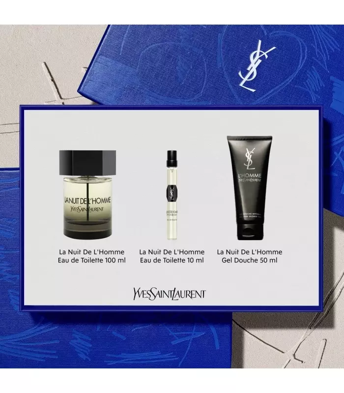 LA NUIT DE L'HOMME Coffret Cadeau Parfum Homme