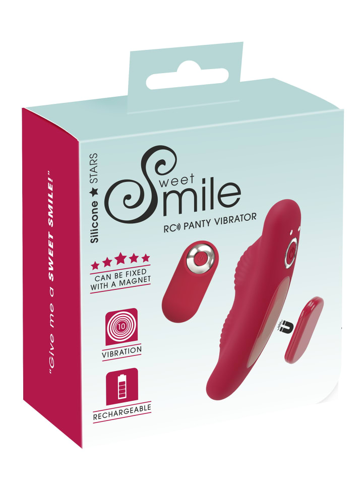 Sweet Smile Panty Vibrator RC Panty Vibrator in rot günstig kaufen 9,5