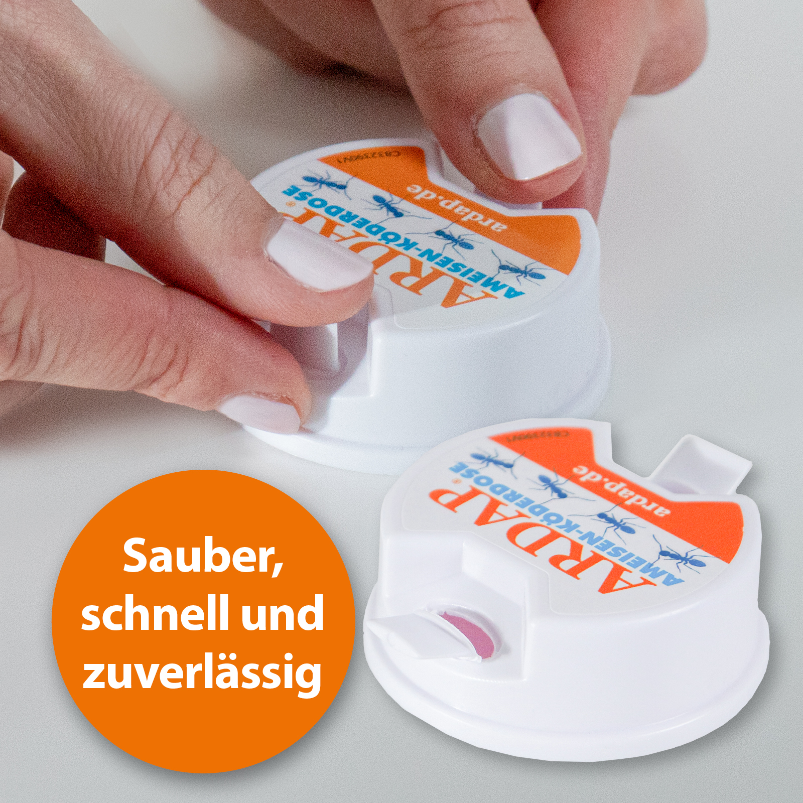 Ardap Zubehör Ardap Ameisen Köderdose 3er Pack