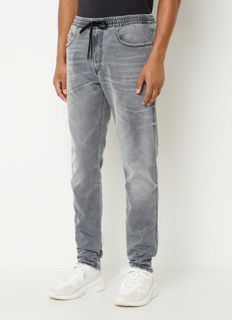 Diesel 2060 D-Strukt slim fit jeans i lyocellblanding med snøring
