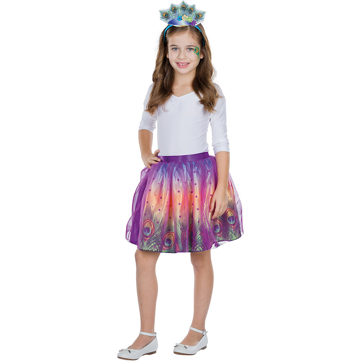 Peacock Tutu Set