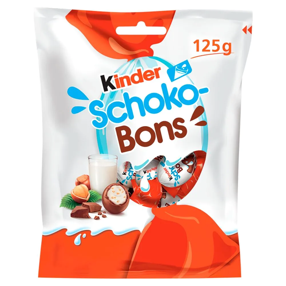 Καραμέλες Kinder Schoko Bons με σοκολάτα