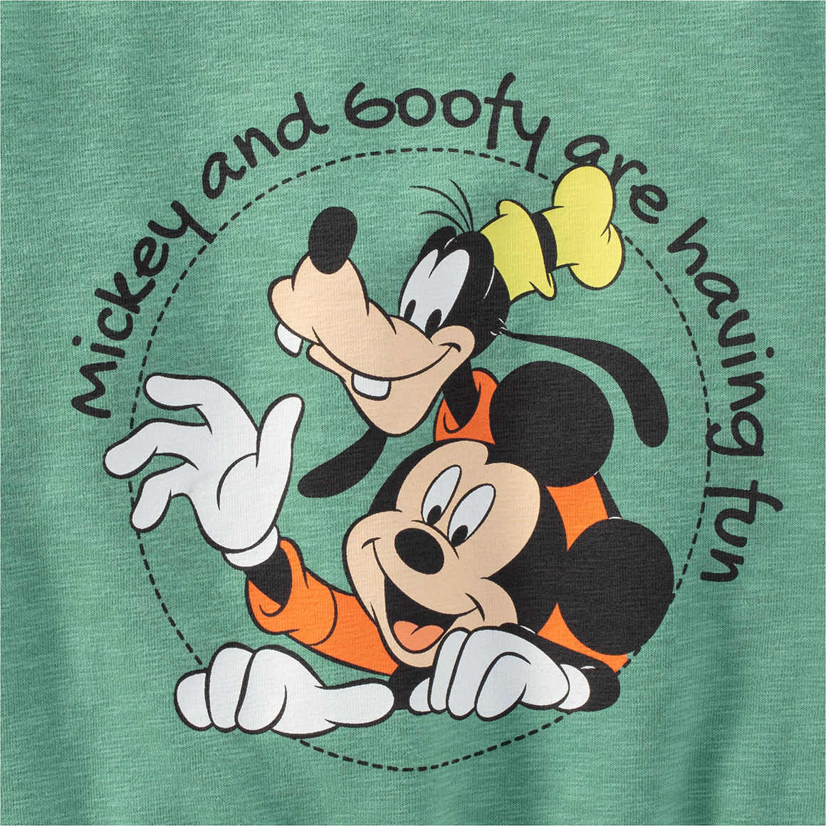 Micky Maus Sweatshirt mit großem Print