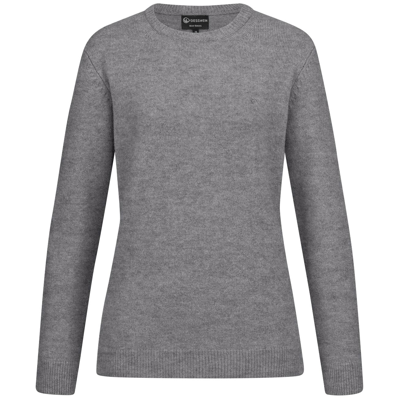 Wollpullover Rundhals Damen