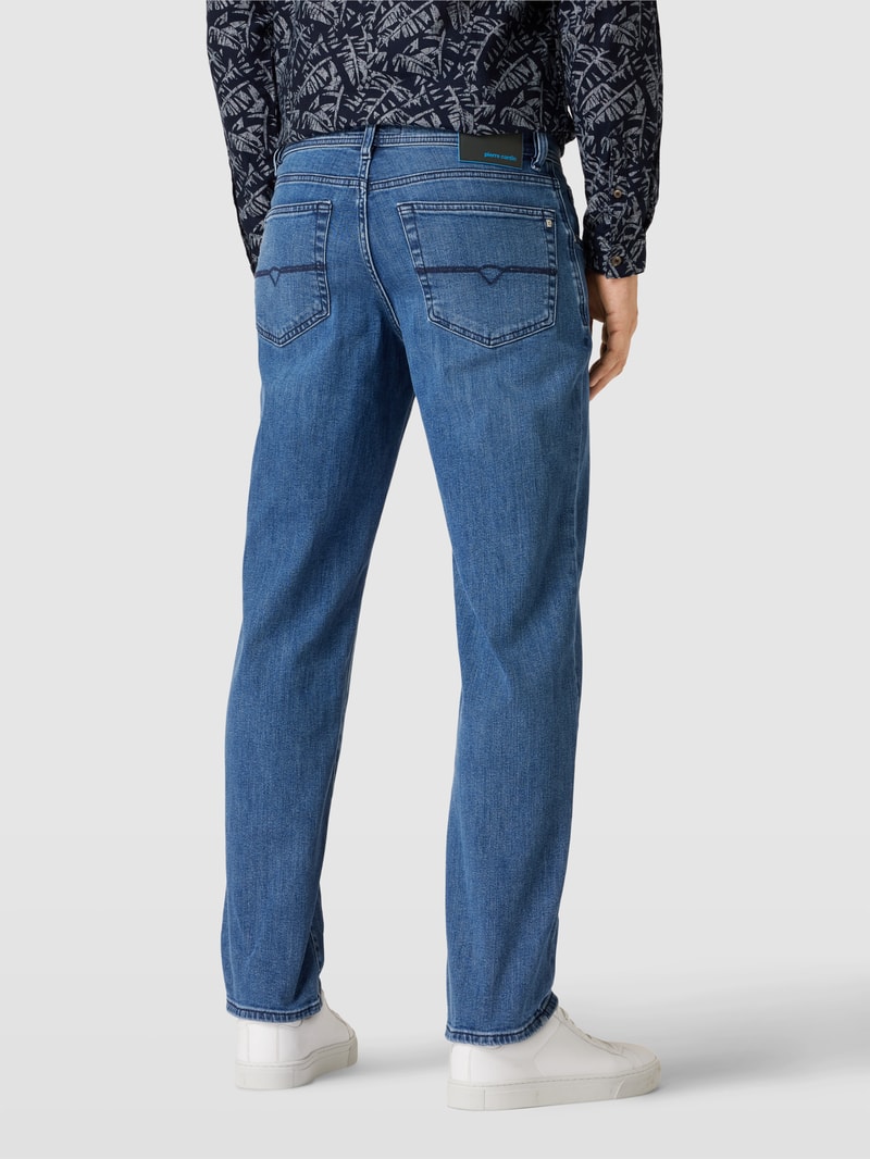 Regular Fit Jeans Modell 'Dijon' in blau