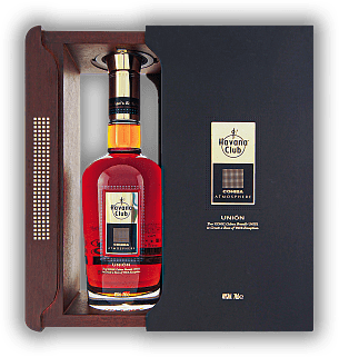 Havana Club Union Havana Club Union Dieser edle Rum ist ein perfekter Partner einer Cohiba Zigarre. 0,7	 Liter - Vol 40%
