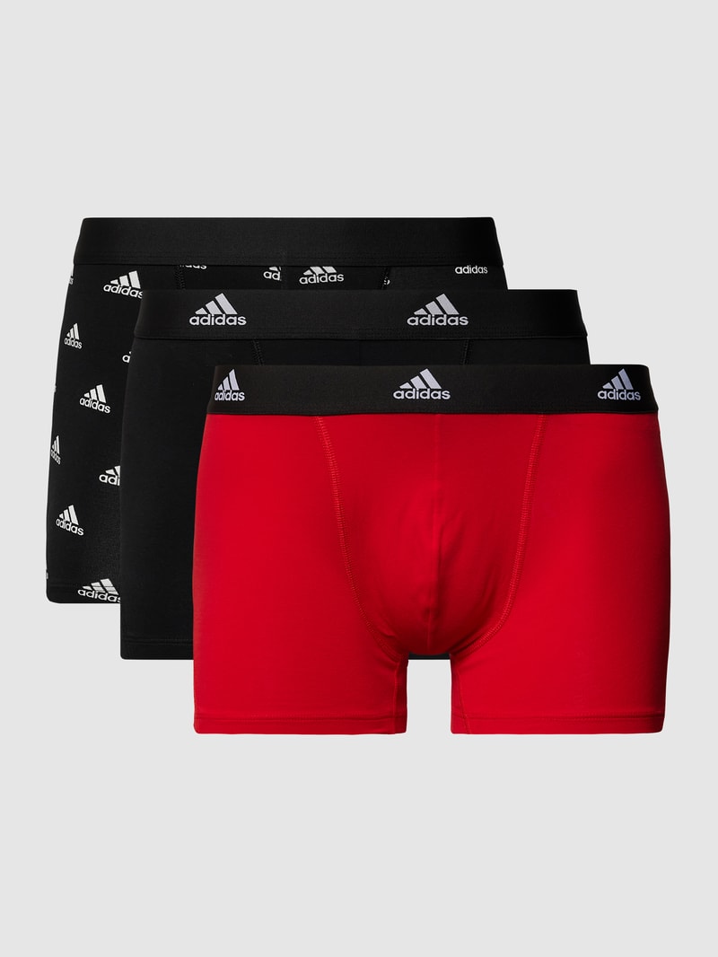 Trunks mit Label-Details im 3er-Pack in rot