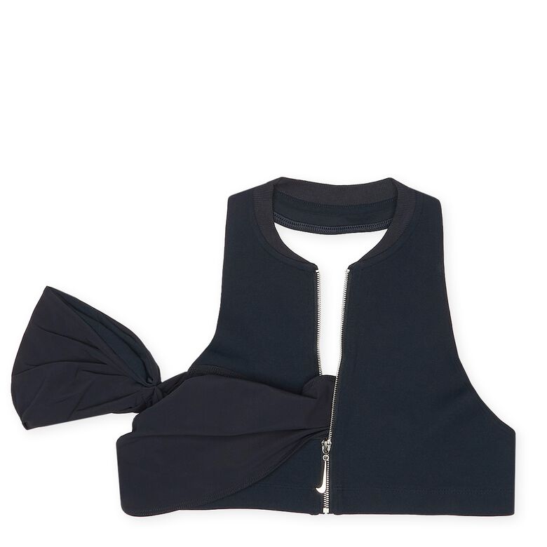 NIKE x Jacquemus Halter Top dark obsidian